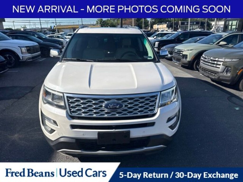 Used 2017 Ford Explorer Platinum SUV