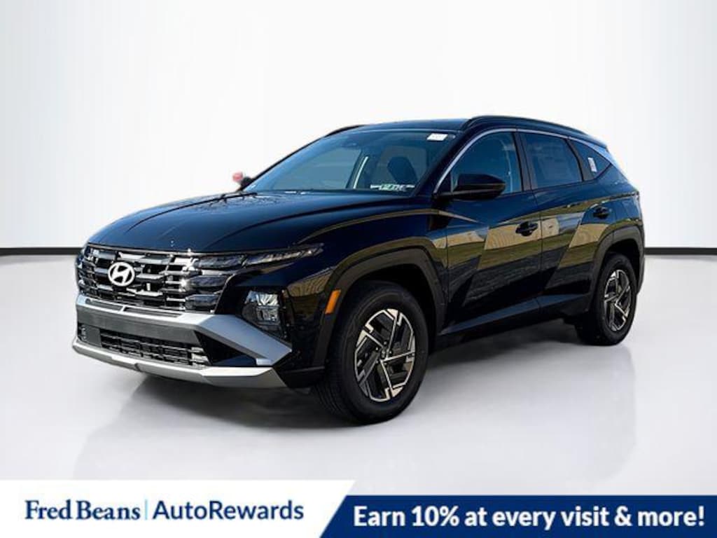 New 2025 Hyundai Tucson Hybrid Blue SUV