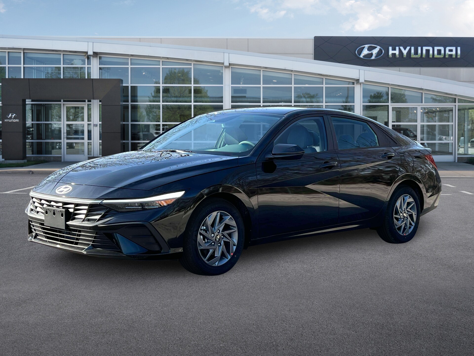 2025 Hyundai Elantra Hybrid Blue photo 2