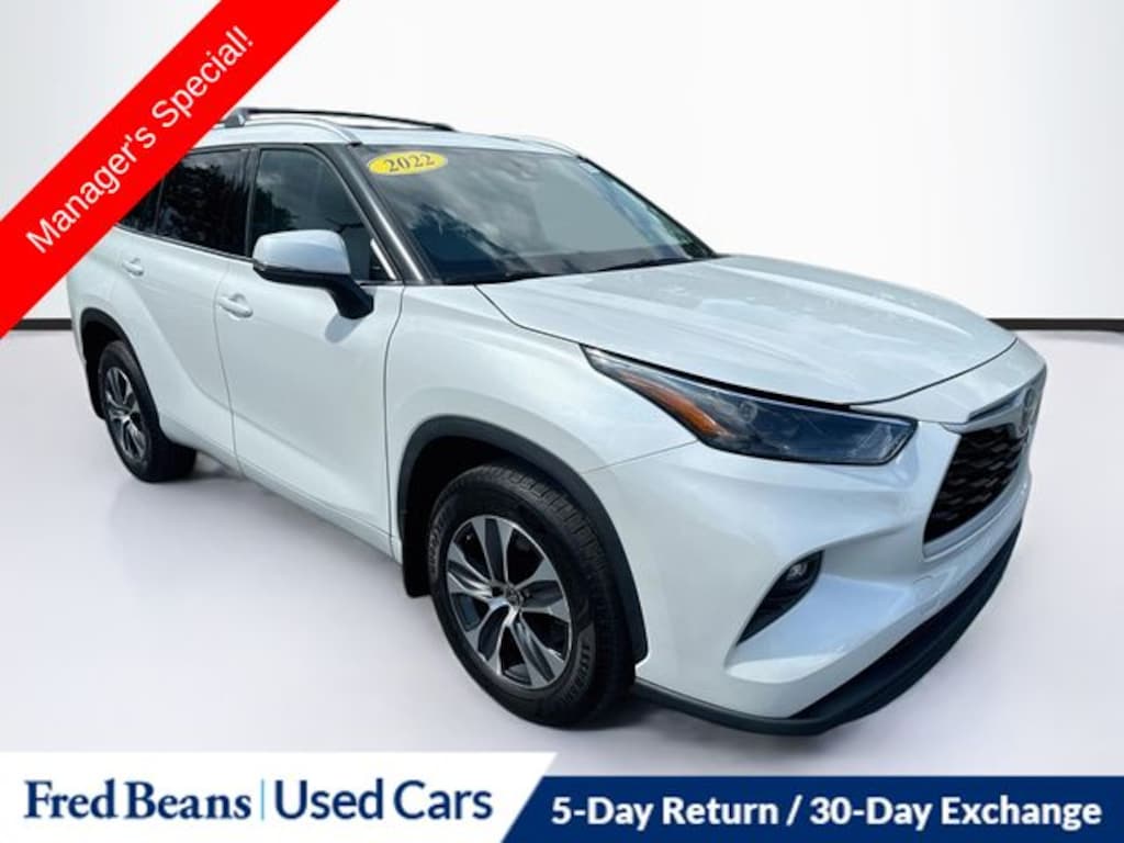 Used 2022 Toyota Highlander XLE SUV