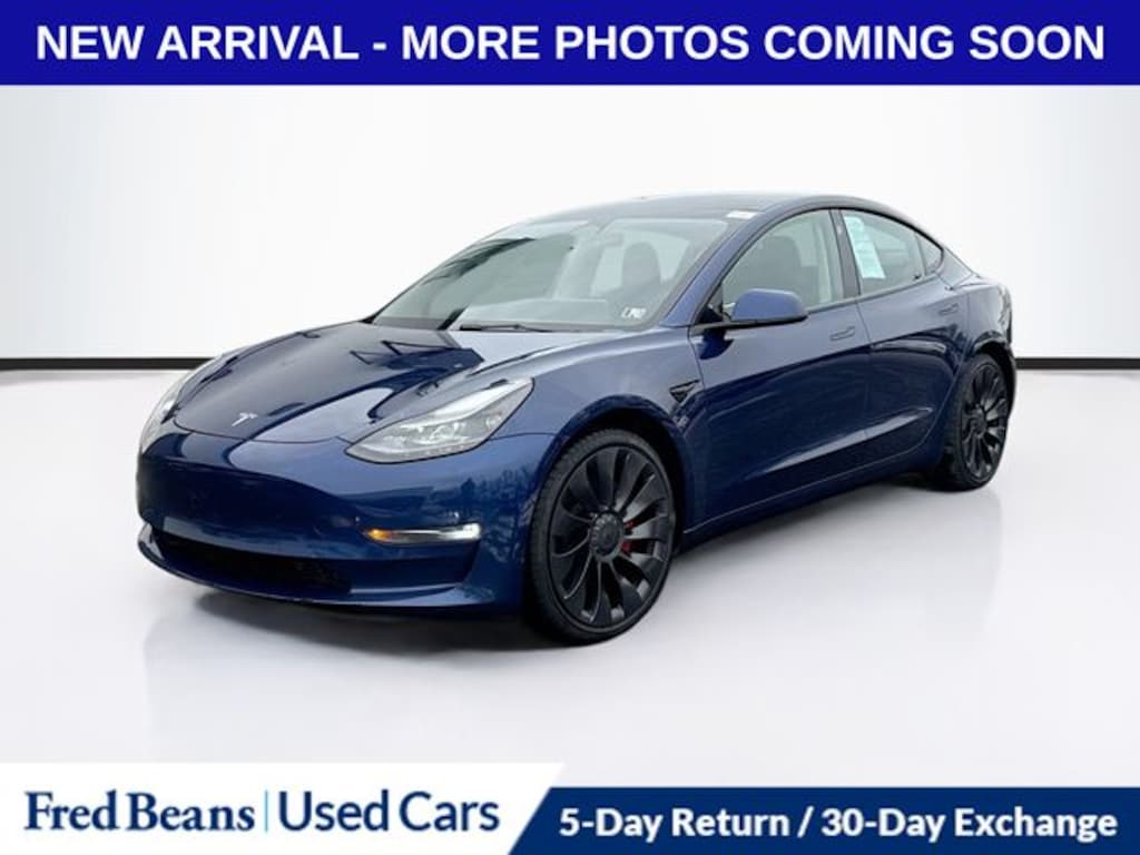 Used 2022 Tesla Model 3 Performance Sedan