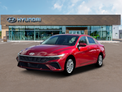 2026 Hyundai Elantra Hybrid Blue Sedan