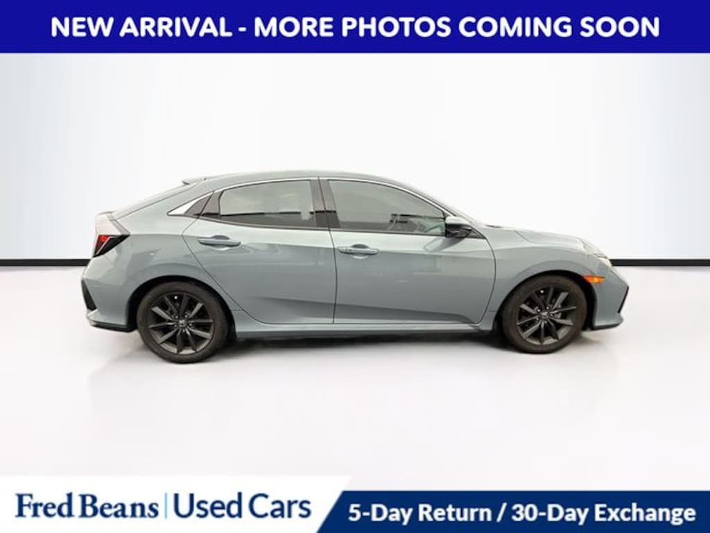 Certified 2021 Honda Civic EX Hatchback