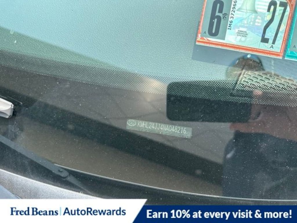 Used 2022 Hyundai Sonata Hybrid Blue Sedan