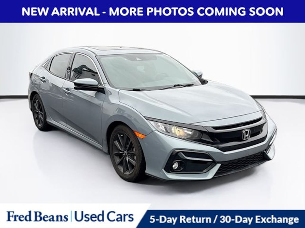 Certified 2021 Honda Civic EX Hatchback