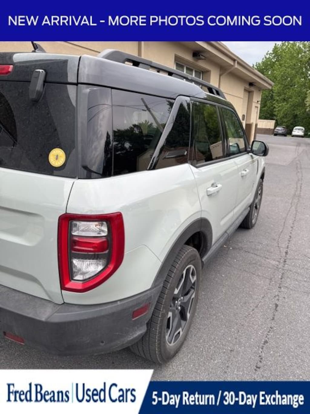 Certified 2022 Ford Bronco Sport Outer Banks SUV