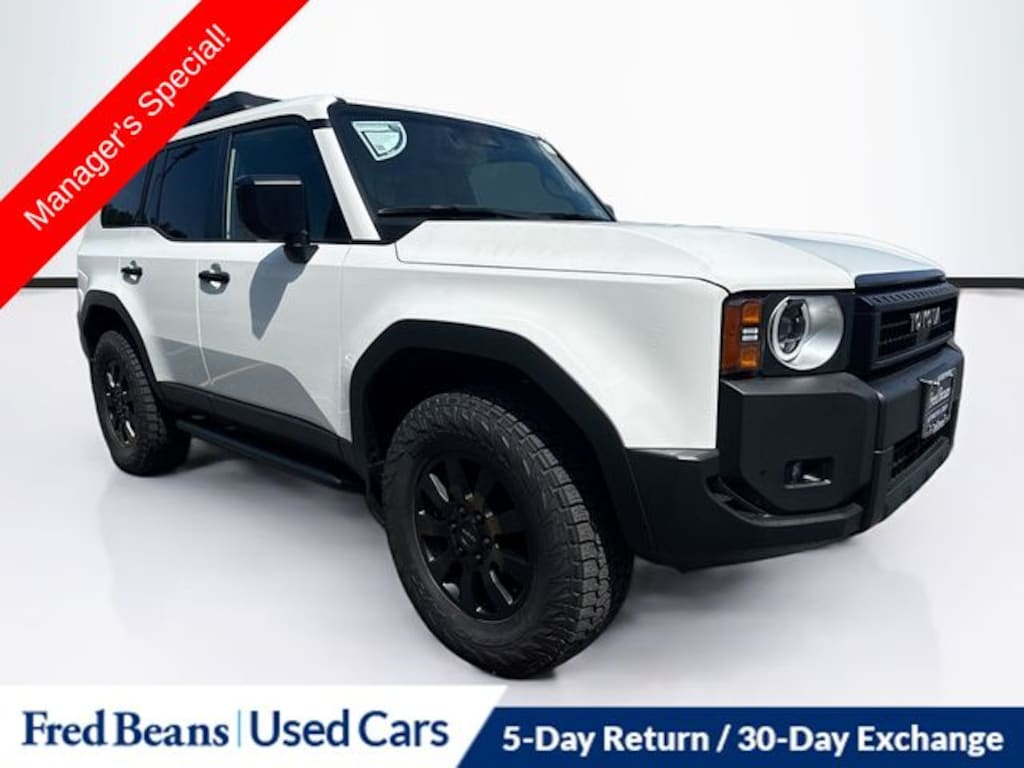 Used 2025 Toyota Land Cruiser SUV