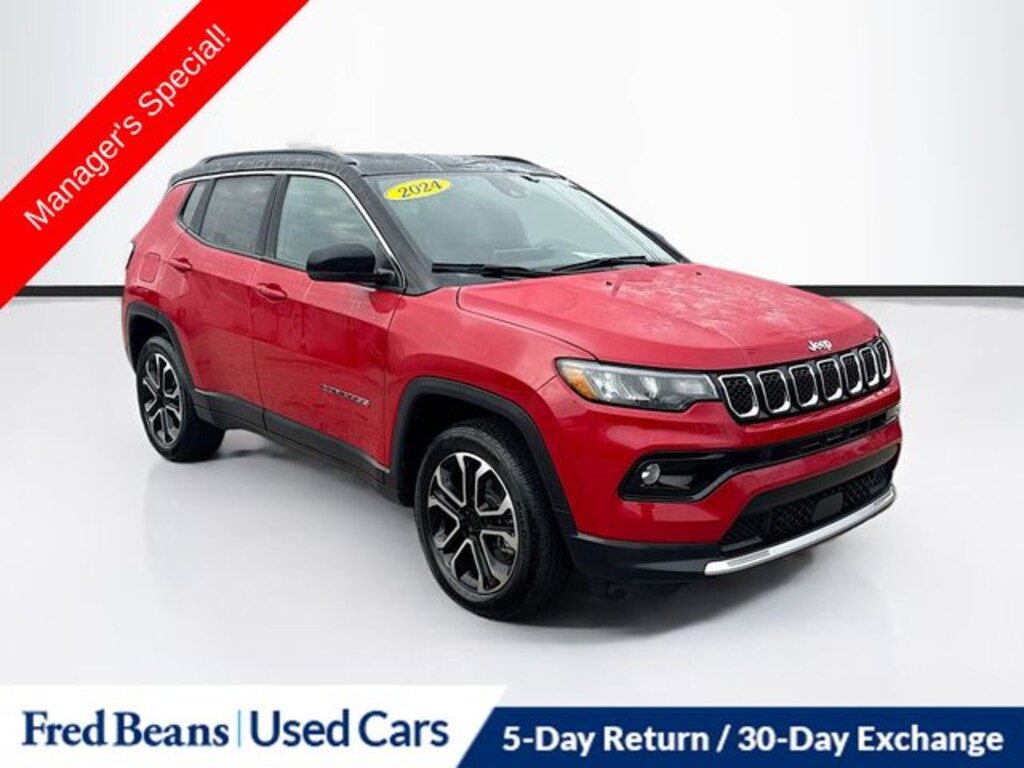 Certified 2024 Jeep Compass Limited SUV