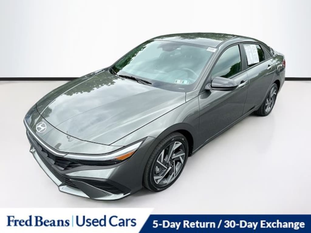 Certified 2025 Hyundai Elantra Hybrid SEL Sport Sedan