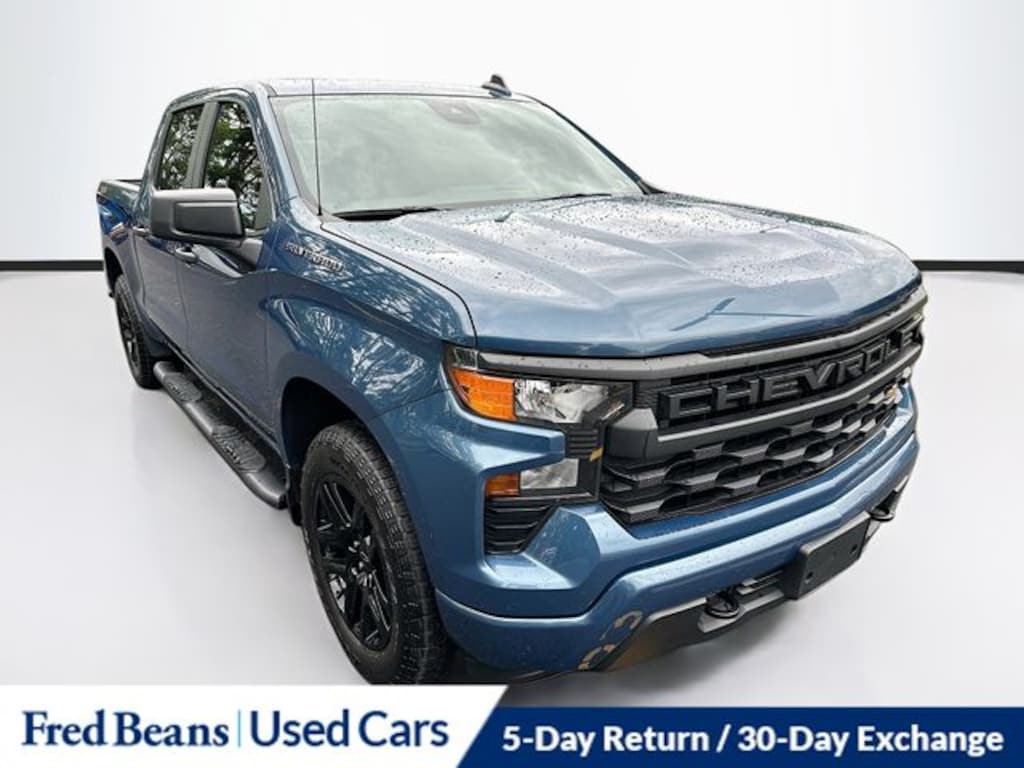 Certified 2024 Chevrolet Silverado 1500 Custom Truck Crew Cab