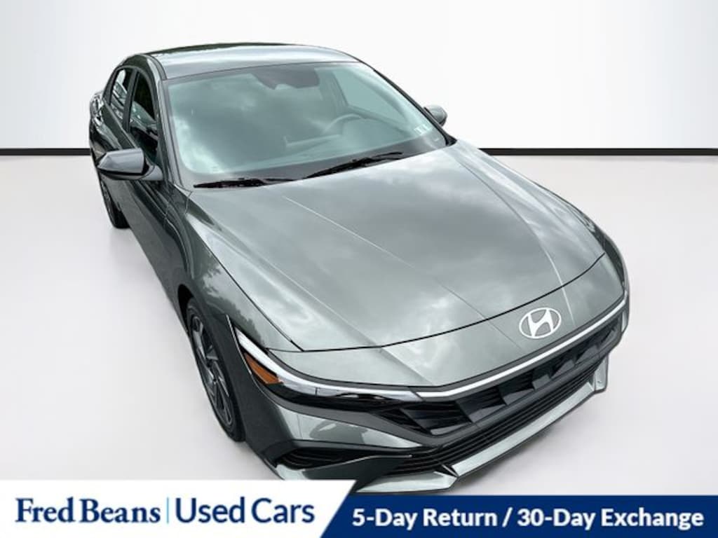 Certified 2025 Hyundai Elantra Hybrid SEL Sport Sedan