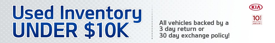 Used Inventory Under $10K