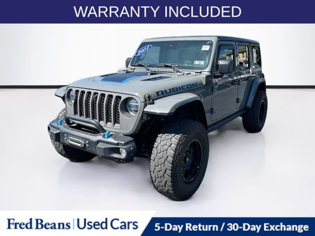 Used 2021 Jeep Wrangler 4xe Rubicon SUV