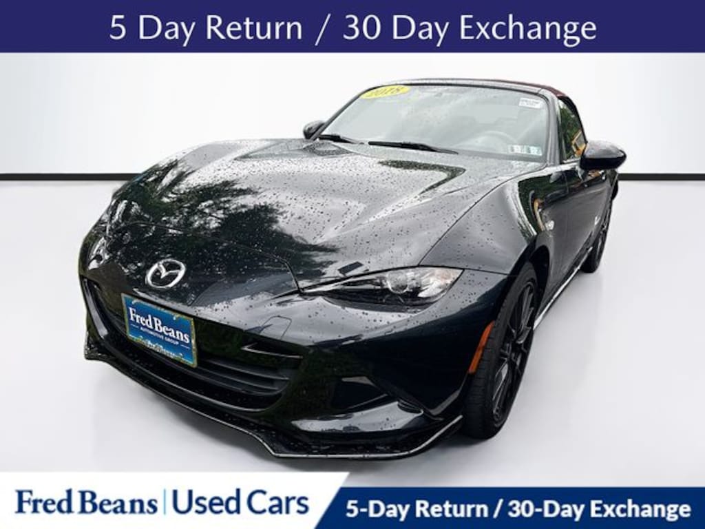 Used 2018 Mazda Mazda MX-5 Miata Club Convertible