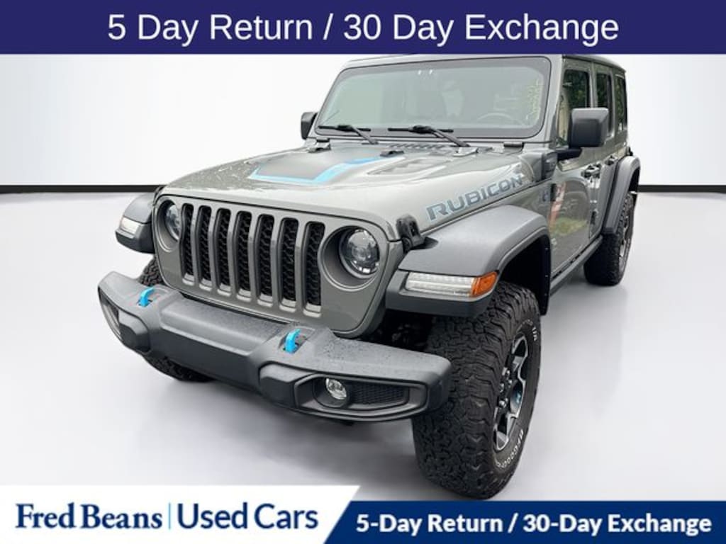 Used 2023 Jeep Wrangler 4xe Rubicon SUV