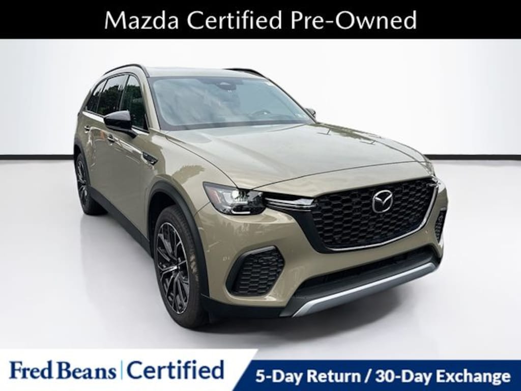 Certified 2025 Mazda CX-70 Plug-In Hybrid Premium Plus Package SUV