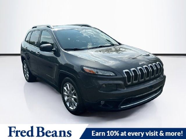 Used 2014 Jeep Cherokee Limited with VIN 1C4PJLDS8EW312645 for sale in Willow Grove, PA