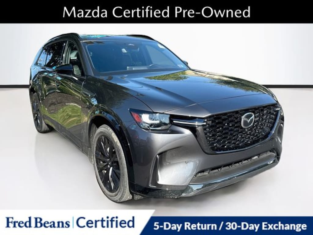 Certified 2026 Mazda CX-90 3.3 Turbo S Premium Sport SUV