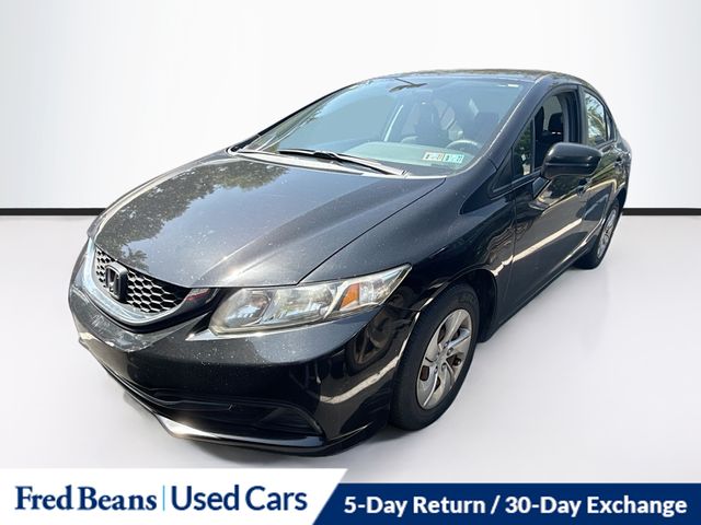 Used 2015 Honda Civic LX with VIN 19XFB2F56FE296614 for sale in Willow Grove, PA