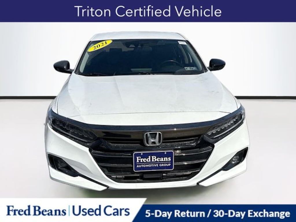 Used 2021 Honda Accord Sport SE 1.5T Sedan