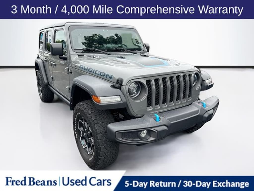 Used 2023 Jeep Wrangler 4xe Rubicon SUV