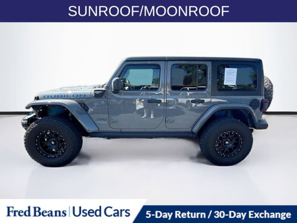 Used 2021 Jeep Wrangler 4xe Rubicon SUV