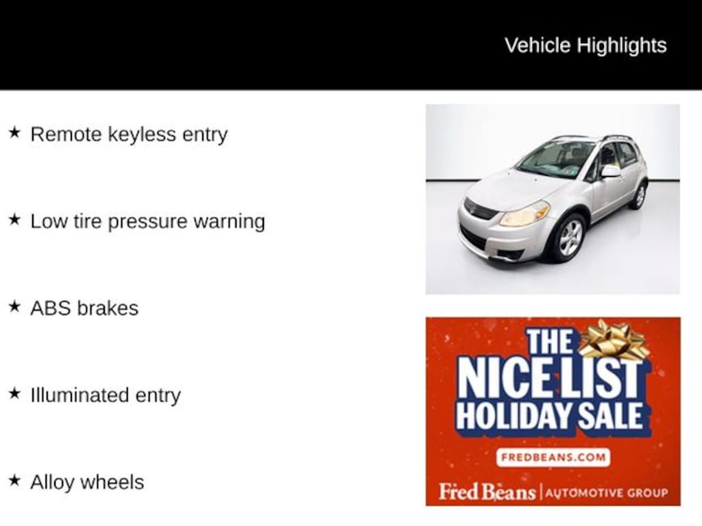 Used 2008 Suzuki SX4 Hatchback