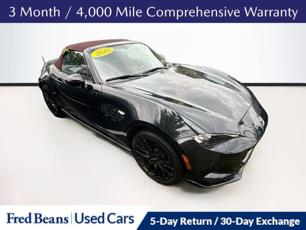 Used 2018 Mazda Mazda MX-5 Miata Club Convertible