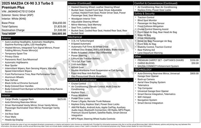 2025 Mazda CX-90 Premium Plus Package - Photo 6