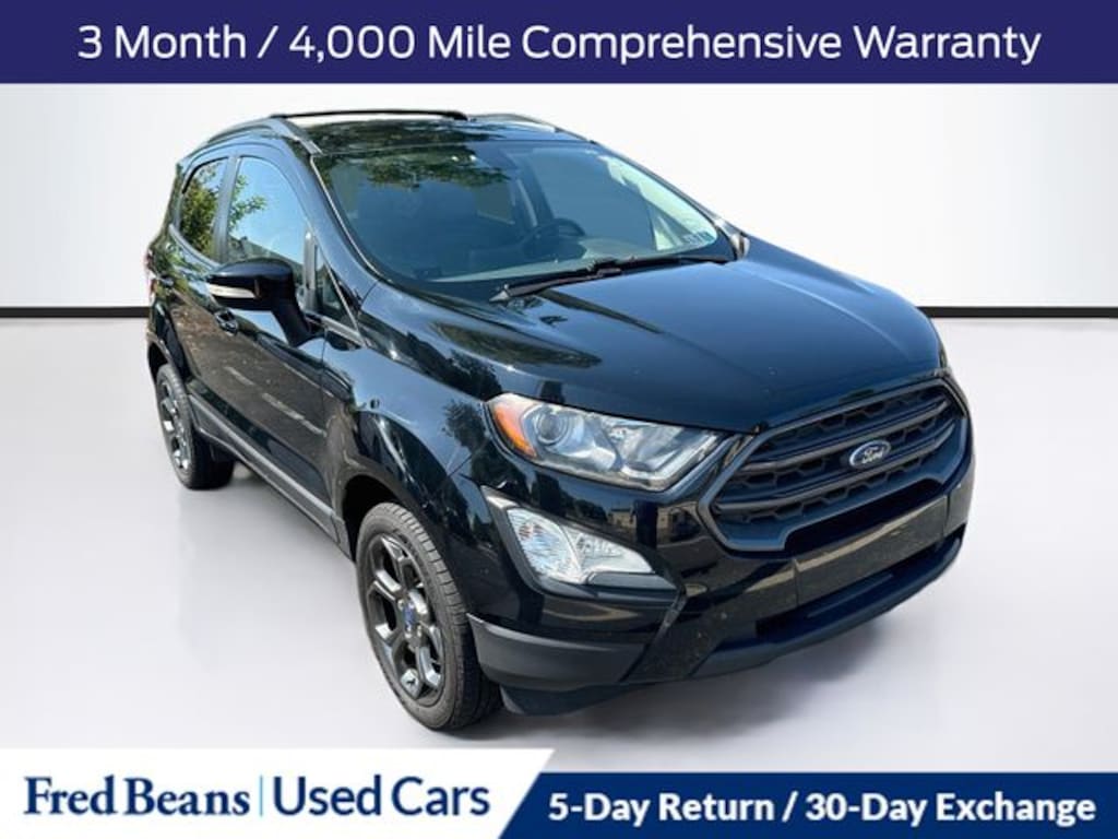 Used 2018 Ford EcoSport SES SUV