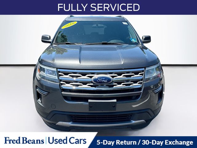 Used 2018 Ford Explorer XLT with VIN 1FM5K8D82JGA75754 for sale in Willow Grove, PA