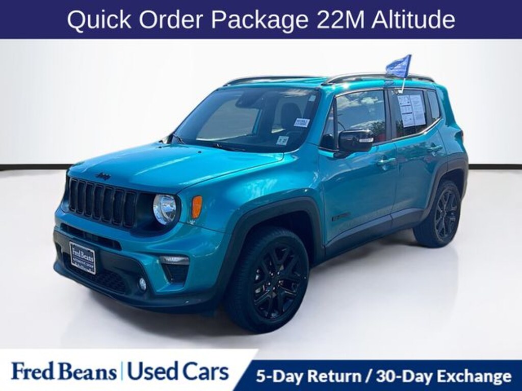 Certified 2022 Jeep Renegade Latitude SUV