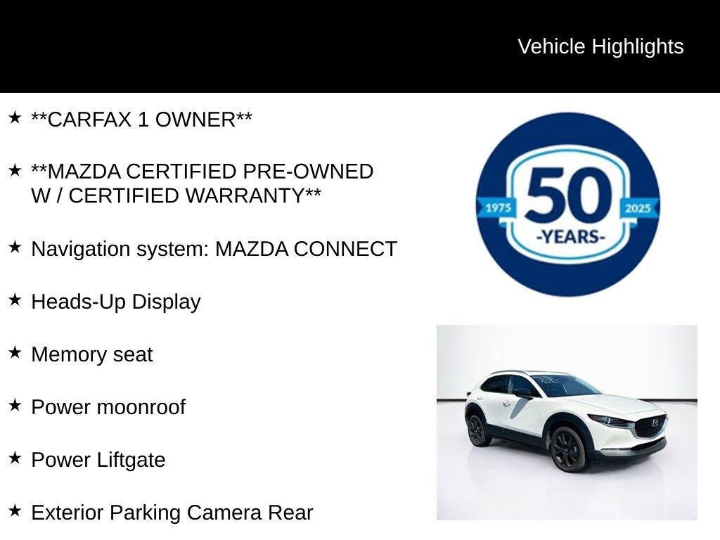 Used 2023 Mazda CX-30 2.5 Turbo Premium Package SUV