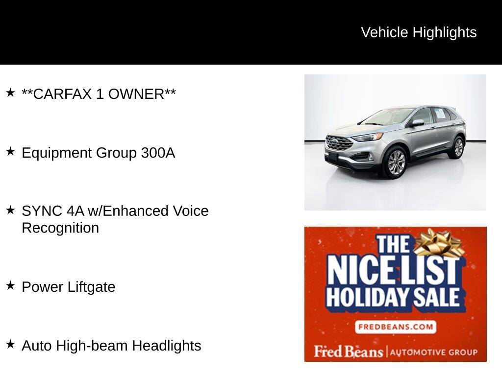 Used 2024 Ford Edge Titanium SUV