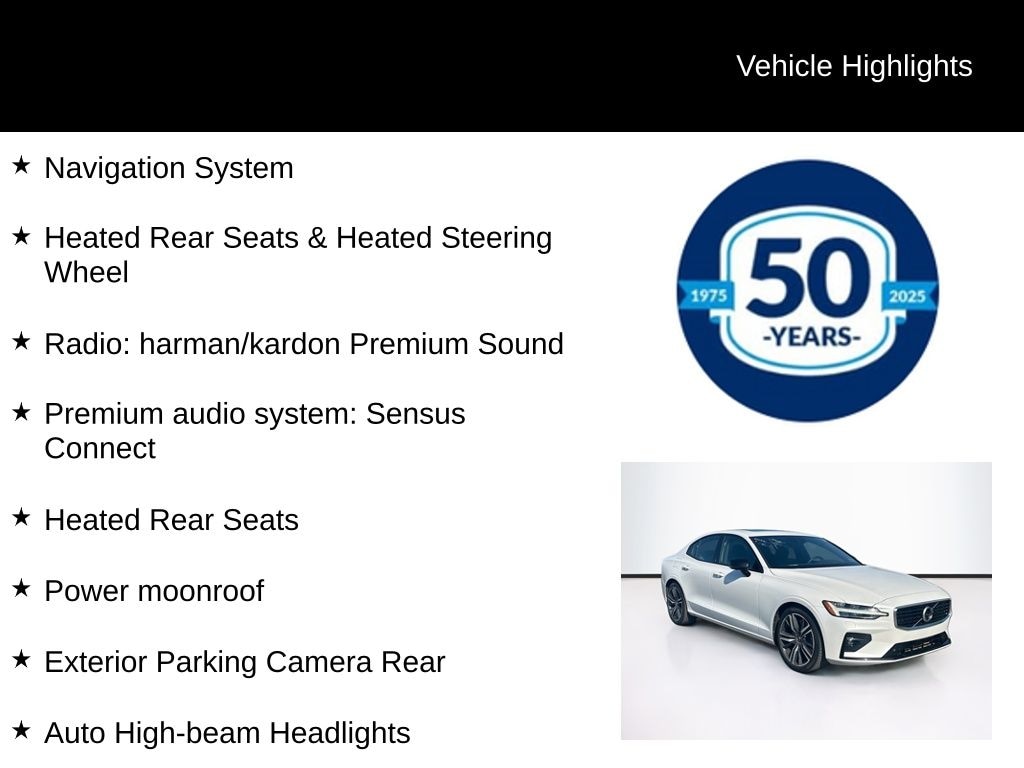 Used 2019 Volvo S60 T6 R-Design Sedan