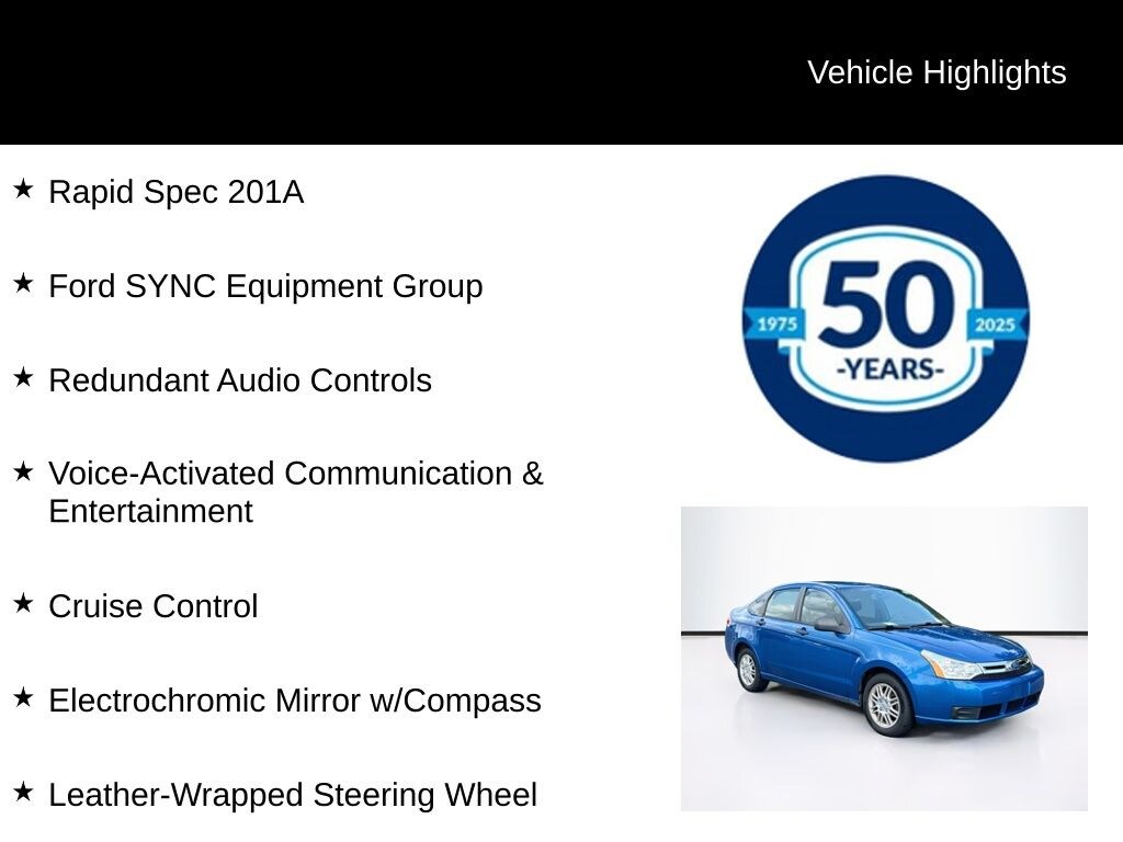Used 2011 Ford Focus SE Sedan