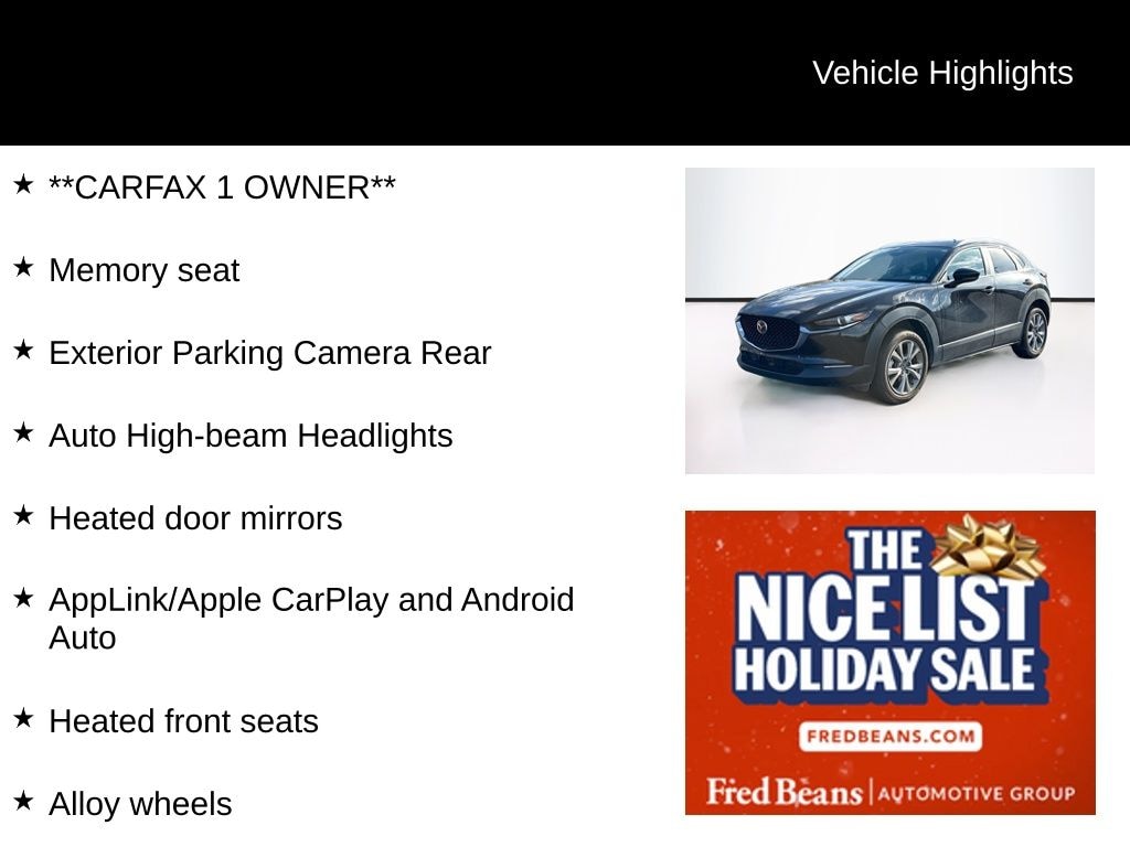 Used 2025 Mazda CX-30 2.5 S Preferred Package SUV