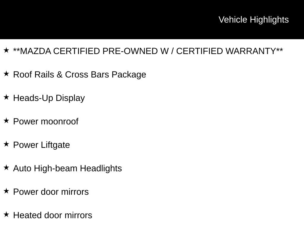 Used 2025 Mazda CX-5 2.5 S Premium Plus Package SUV