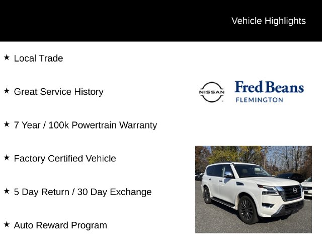 Certified 2023 Nissan Armada Platinum SUV