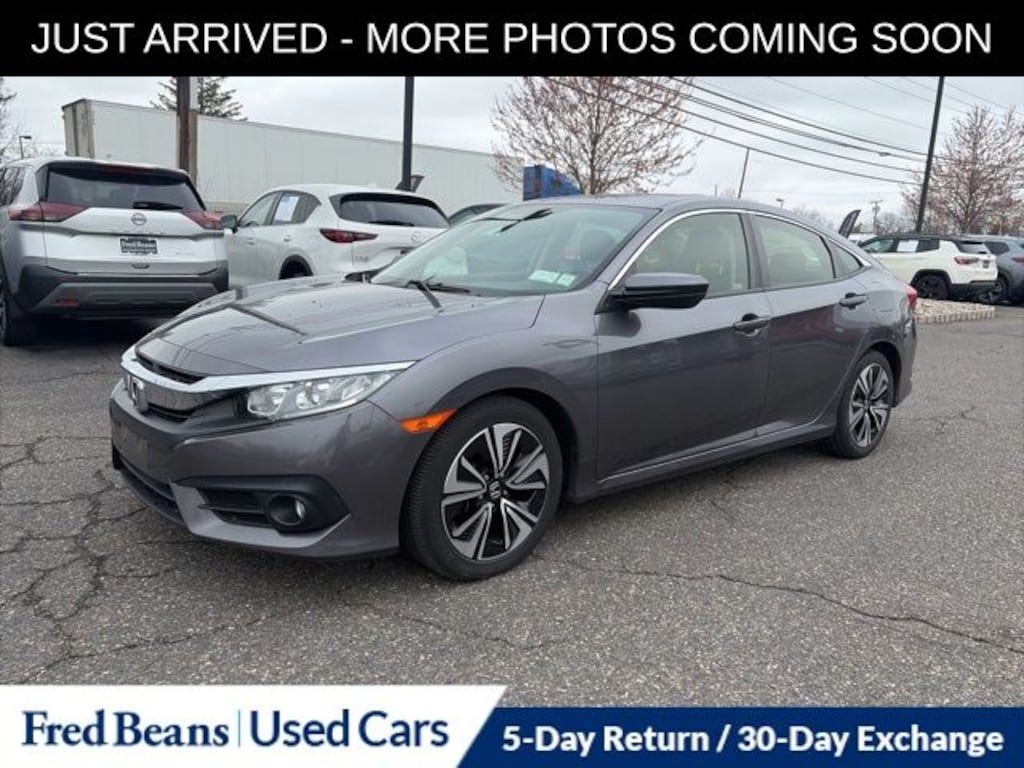Used 2018 Honda Civic EX-L Sedan