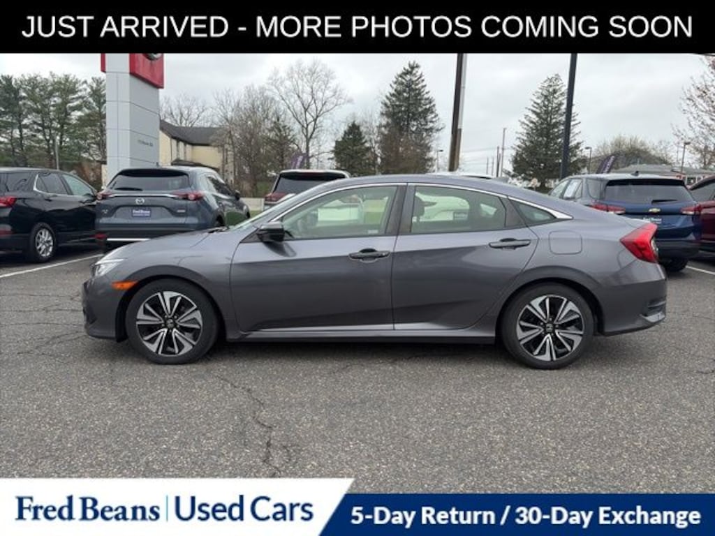 Used 2018 Honda Civic EX-L Sedan