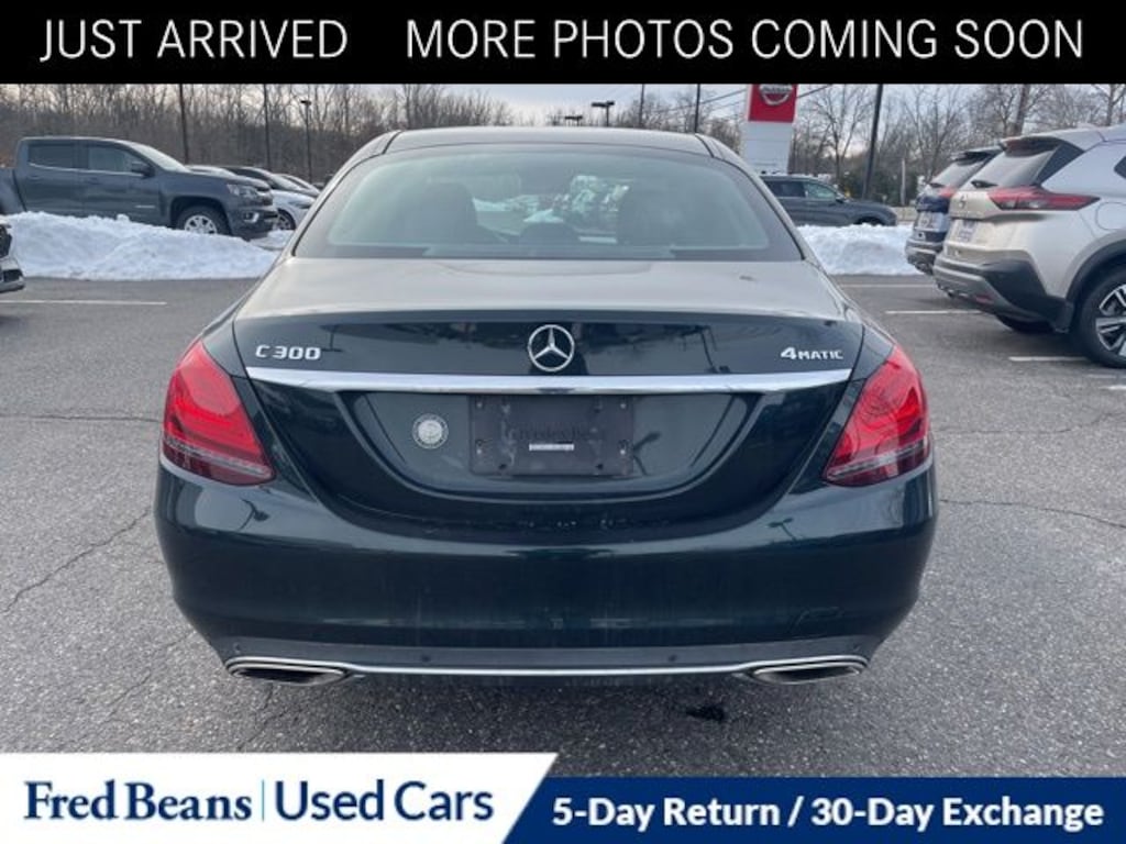 Certified 2019 Mercedes-Benz C-Class C 300 Sedan