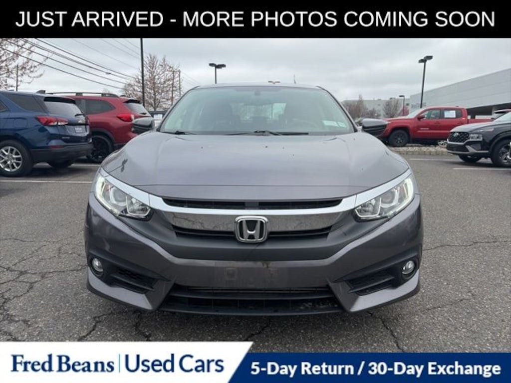 Used 2018 Honda Civic EX-L Sedan