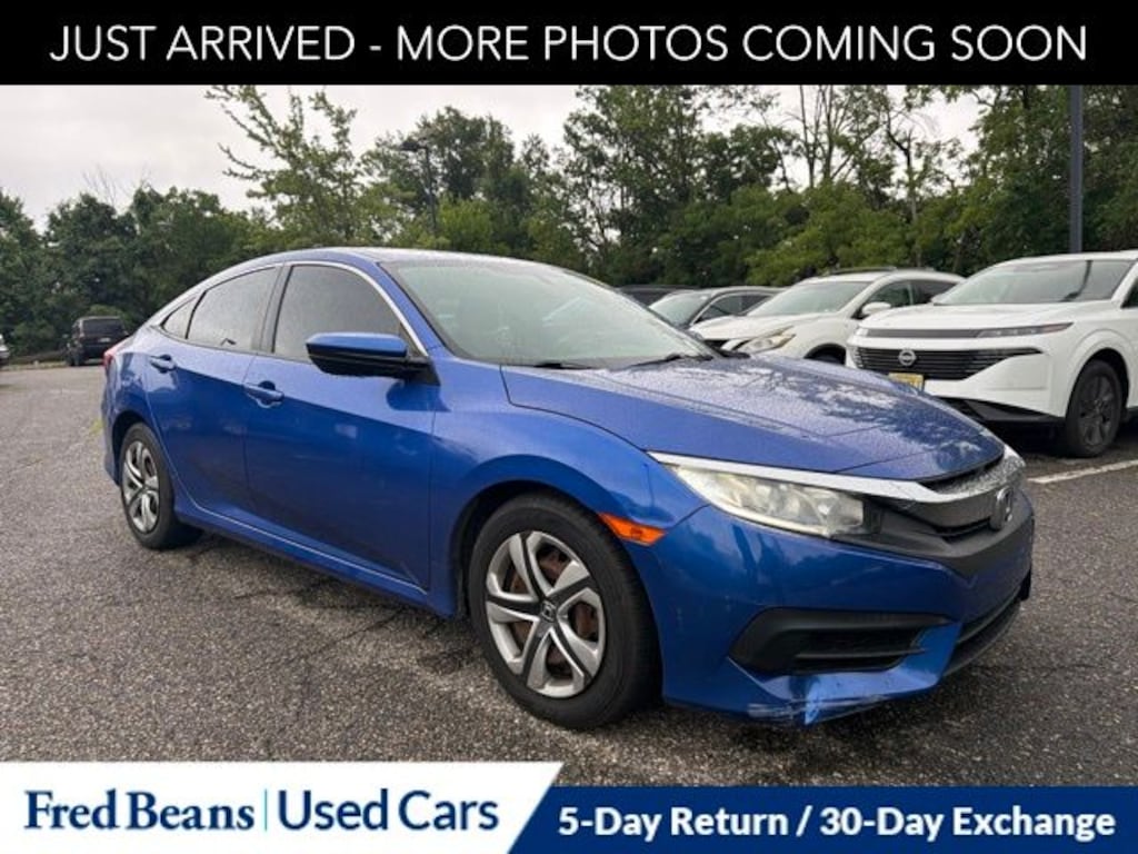 Certified 2018 Honda Civic LX Sedan