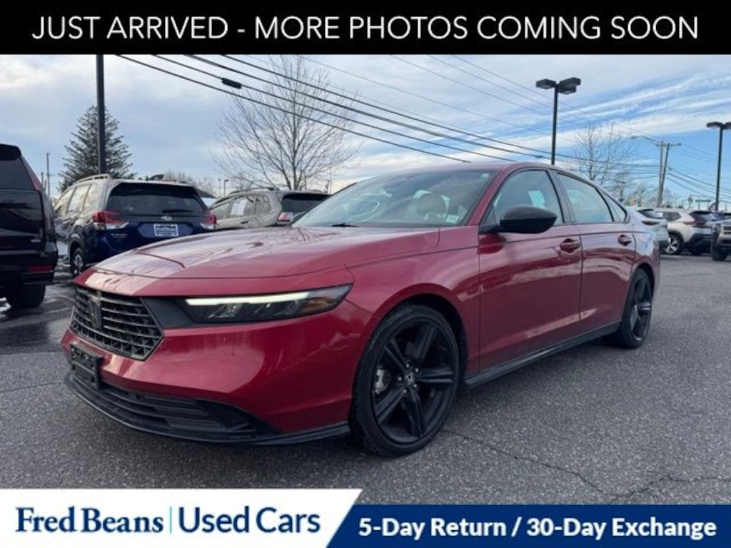 Certified 2023 Honda Accord Hybrid Sport-L Sedan