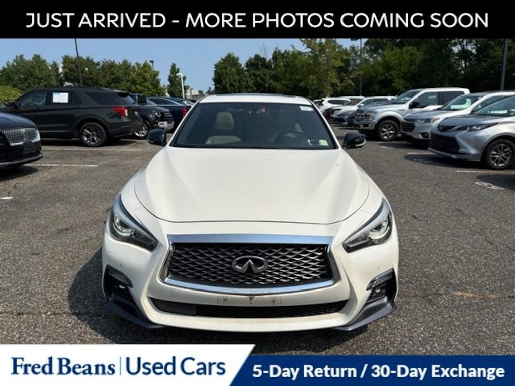 Certified 2019 INFINITI Q50 Red Sport 400 Sedan