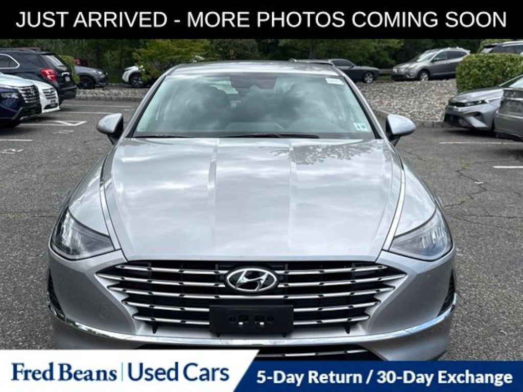 Used 2021 Hyundai Sonata Hybrid Blue Sedan