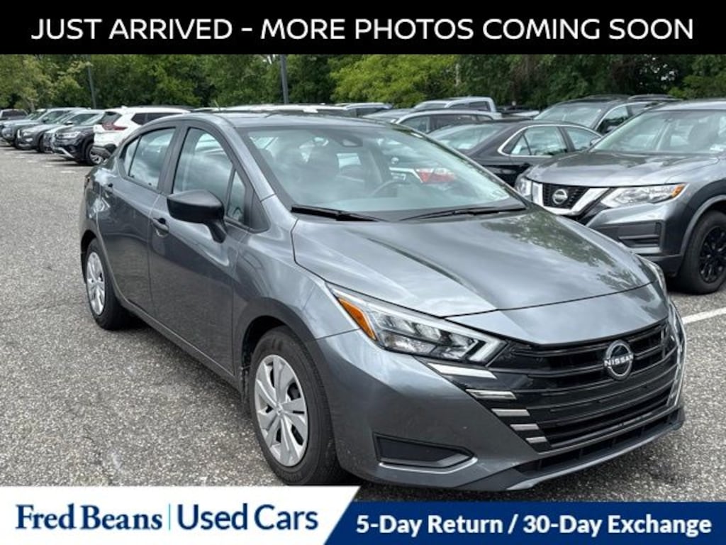 Certified 2025 Nissan Versa 1.6 S Sedan