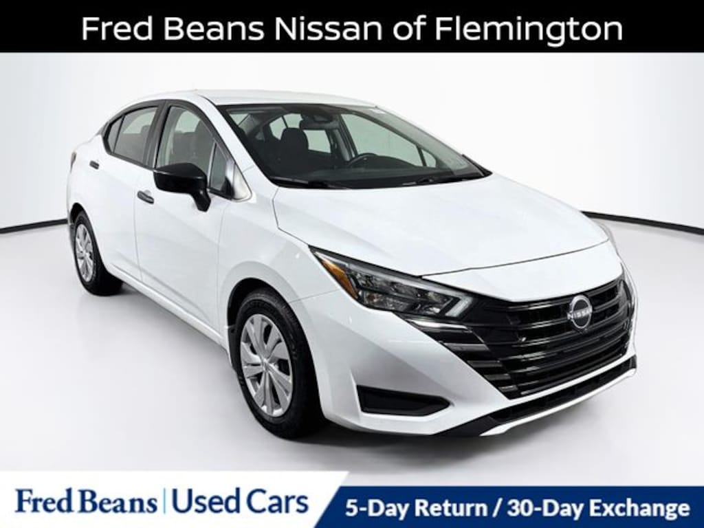 Certified 2025 Nissan Versa 1.6 S Sedan