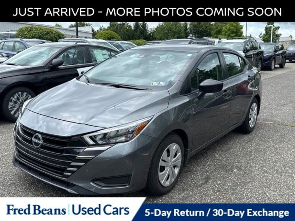 Certified 2025 Nissan Versa 1.6 S Sedan